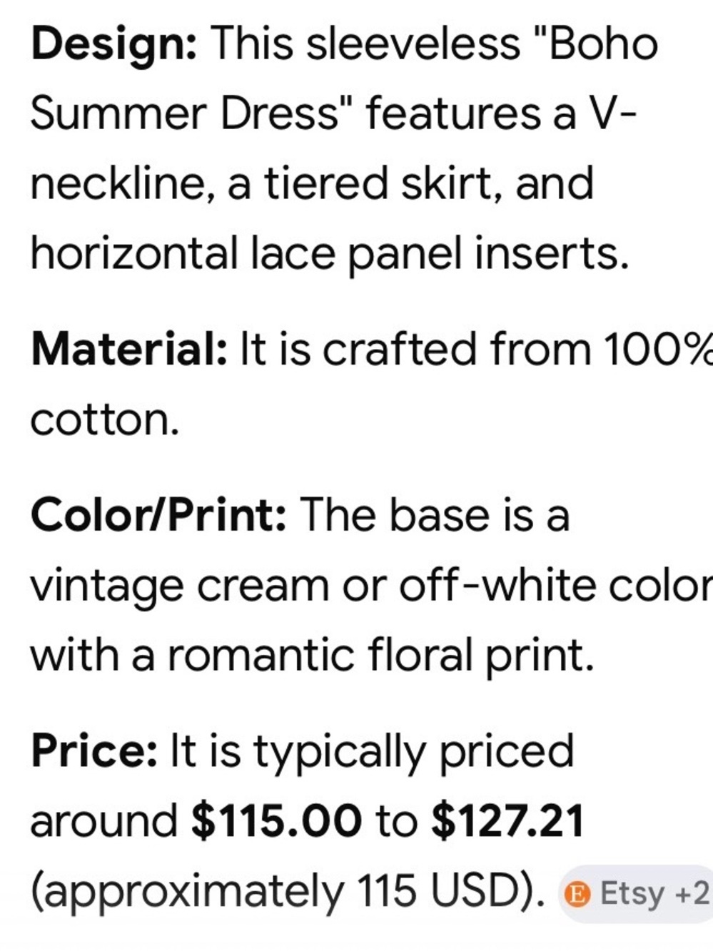 Women’s Floral Tiered Maxi Sleeveless Cottagecore Boho Lace Annabella New xs-s - Picture 15 of 15